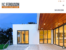 Tablet Screenshot of ncfergusonconstruction.com